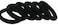 Generic - 20 Pcs Girl Elastic Hair Ties Band Rope Ponytail Bracelet Rubber String