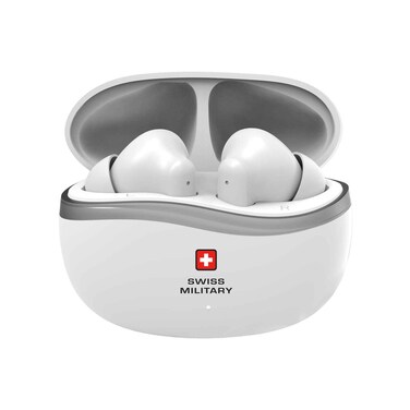 سويس ميليتاري فيكتور 4 لاسلكي  أبيض
