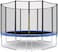 Enklov - Trampoline, High Quality Kids Outdoor Trampolines Jump Bed With Safety Enclosure Exercise Fitness Equipment (12Ft)