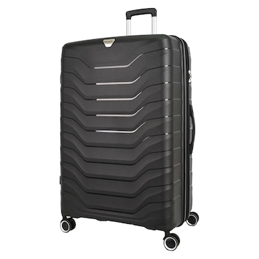 Cosmo Apollo Luggage Hard Trolley Black 70cm
