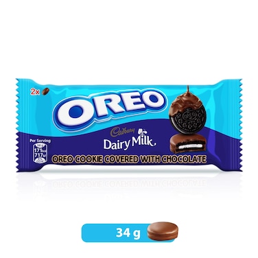 Cadbury Dairy Milk Oreo Cookie Covered With Chocolate 32.9g