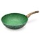 Fissman Wok Malachite 28X8 cm With Induction Bottom - Aluminium With Non-Stick Coating