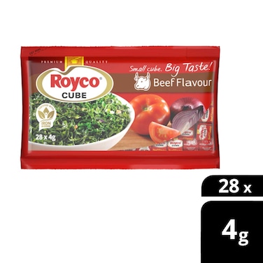 Royco Beef Cube Pack 4gx28