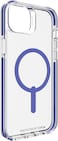 Gear4 Santa Cruz Snap designed for iPhone 14 PLUS case cover compatible with MagSafe with D3O Impact Protection upto 13 Feet / 4 Meter - Periwinkle