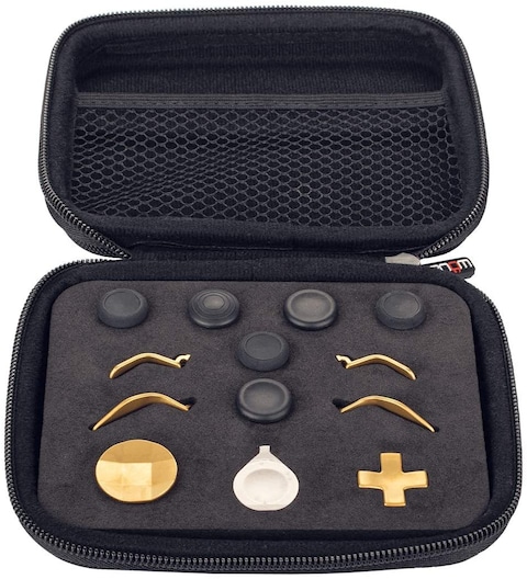 Venom Customisation kit for Xbox One Elite Series 2 Controller Replacement Part Custom Accessory Kit - Gold