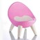 LANNY Kids Nursery Study Dining Chair TB150 Environmentally Plastic for 1-5 years old Child Pink