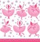 Tutu Much Fun Tablecover Plastic 54inx108in Border Print
