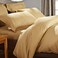 Comfy - Hotel Cotton Satin Stripe 6pcs Comforter Set- Brown