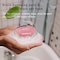 Pink Soft Silicone Scalp Shampoo Hair Massager Scrubber Brush