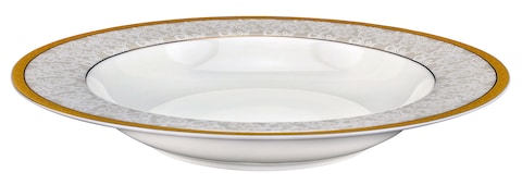 SHALLOW PORCELAIN PALAZZO 9&quot; SOUP PLATE, TS-L1-32