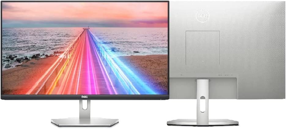 Dell 27 Monitor S2721Hn In Plane Switching IPS, Flicker Free Screen With Comfort View, Full HD 1080P 1920 X 1080 At 75 Hz With Amd Free Sync, With Dual HDMI Ports, 3 Sided Ultrathin, Grey