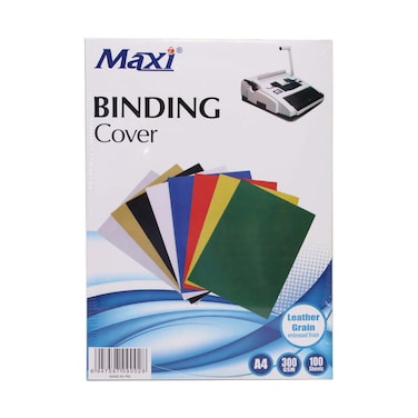Maxi Binding Cover 300Gr A4 Assorted