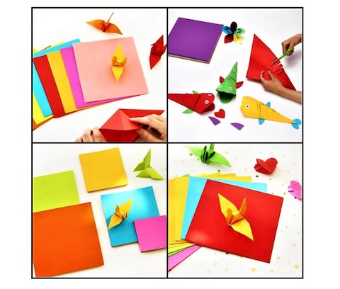Lavish 250 Sheets Color Paper Double Sided For Printing And Diy Art &amp; Craft Assorted Color
