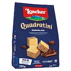 Buy Loacker Quadratini Chocolate Wafer 250g in UAE