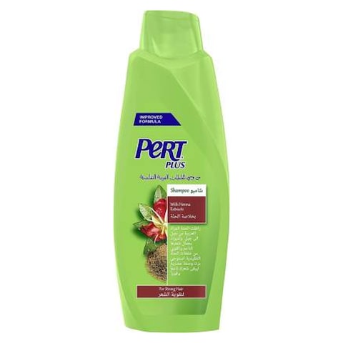 Pert Plus Shampoo with Henna Extracts - 600ml