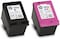 HP 123 Ink Cartridge Set, Black - F6V17Ae &amp; Tri-Color - F6V16Ae