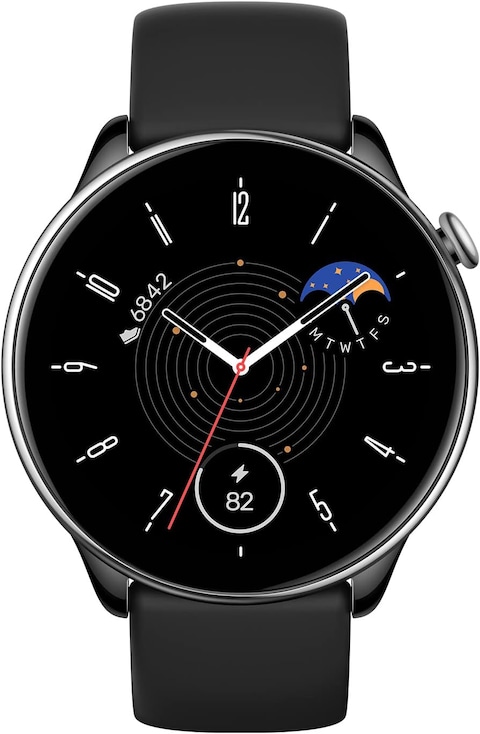 Amazfit GTR Mini Smart Watch 1.28-Inch AMOLED Display Sport Watch With GPS 5 Satellite Positioning System 120 Sport Modes Smart Recognition Health Tracking Fitness Watch 5ATM Water Resistance - Black