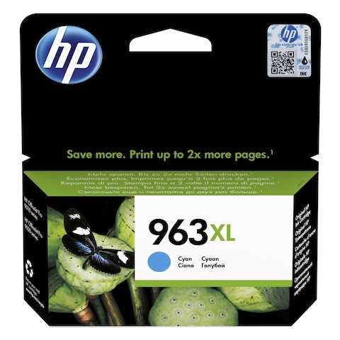 HP 963XL CYAN Original Ink Cartridge 3JA27AE