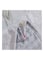 6-Piece Double Size Duvet Cover Set Microfiber Pumice 1 Duvet Cover 200x230 cm, 1 Flat Sheet 220x280 cm, 4 Pillow Cover 48x74 cm Multicolour