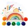Woody Buddy - Rainbow Clip Beads