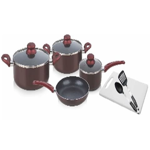 HAMILTON 10 PC COOKWARE SET