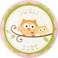 Happi Tree Luncheon Sweet Baby Girl Plates 7in. 8 pcs