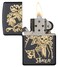 Zippo 29632 218 Joker Skull Black Matte Windproof Lighter