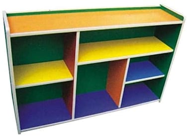 Rainbow Toys - Wooden books safe for kids in multi colors Size 120x30x80cm