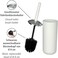 Toilet brush White - unbreakable, Plastic (TPE), 10 x 37 x 10 cm