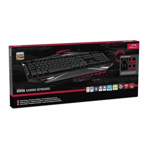 Speedlink Lovia Wired USB Keyboard - Black