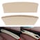 Generic Catch Caddy Catcher Storage Organizer Box Caddy Car Seat Gap Pocket Holder Bag Case PU 2 Pcs(Black, Grey, Brown, Beige)