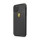 Ferrari - Apple iPhone 11 Pro Shockproof Printed Carbon Effect Compatible for iPhone 11 Pro and support Wireless Charging, Easy Access to All Ports, CG Mobile Officially Licensed - Black