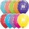 Qualatex Age 16 Tropical Assortment Latex Balloon 6-Pieces- 11 Inch Size