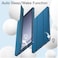 Case For Samsung Galaxy Tab A9+ / A9 Plus 11-Inch 2023, Soft TPU Tri-Fold Stand Protective Tablet Cover, Auto Wake/Sleep Blue