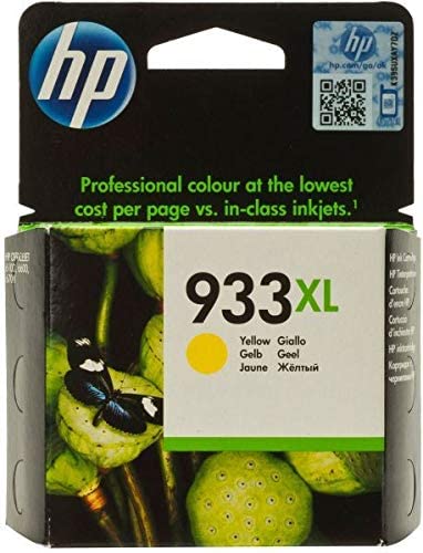 HP 933Xl High Yield Ink Cartridge, Yellow - Cn056Ae