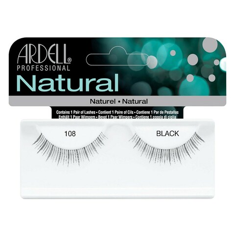 Ardell Natural Strip Eyelash, Demi Black #108