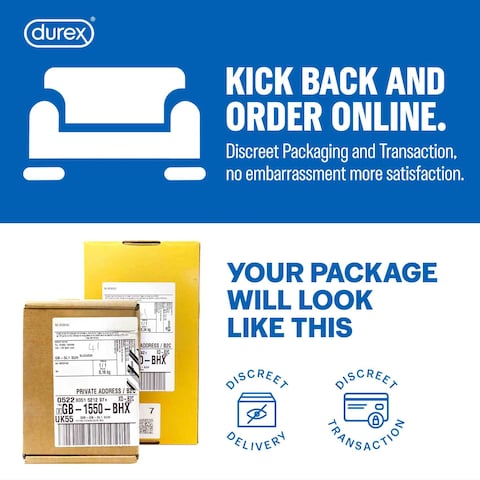 DUREX MUTUAL PLEASURE STIMULATING CONDOMS X3