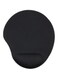 Silicone Mouse Pad With Wrist Support Black
