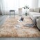 Generic Super Soft Area Rug, Fluffy Plush Rug High Pile Furry Carpet Not-Slip Back Pad For Living Room Bedroom Kids Play Floor Rug-Beige 140X200cm(55X79Inch)