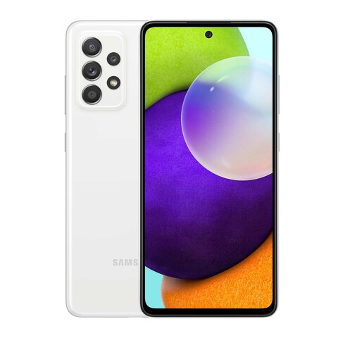 Samsung Galaxy A52 - 6.5-inch 256GB/8GB Dual SIM 4G Mobile Phone - White