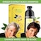 Mokeru Black Hair Dye Shampoo Natural Ginger Fast Cover Gray White In 15 Minutes