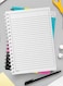 Lowha Spiral Notebook With 60 Sheets And Hard Paper Covers With Retro Watermelon Text Design, For Jotting Notes And Reminders, For Work, University, School