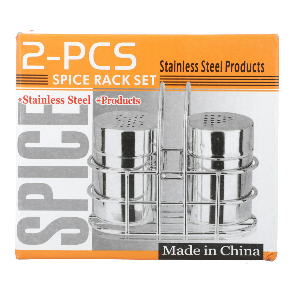 Spice Rack Set Stainless Steel Products 2 Pcs