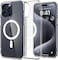 Spigen Ultra Hybrid MagFit designed for iPhone 15 Pro case cover compatible with MagSafe (2023) - Frost Clear