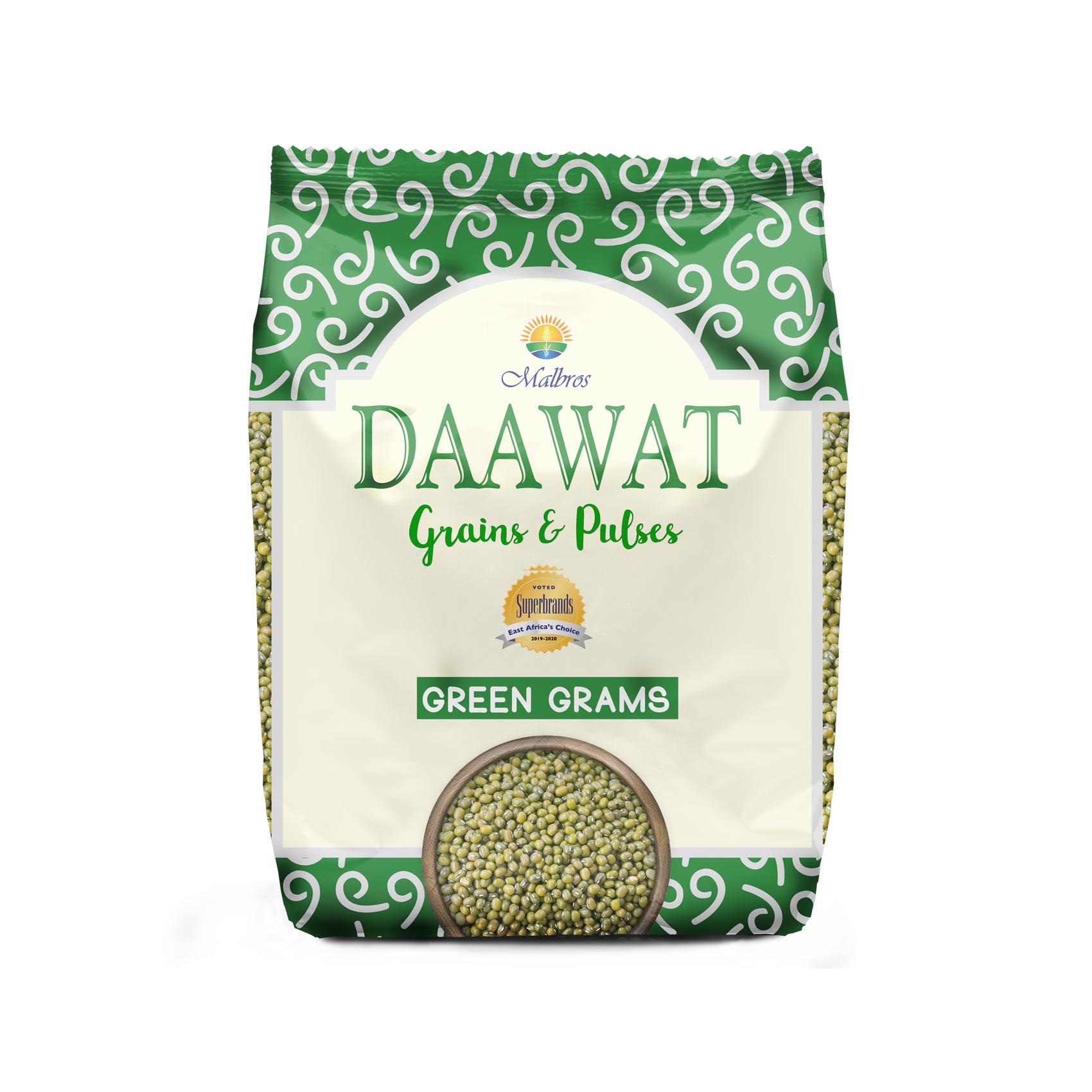 Daawat Pulses Green Grams 500g