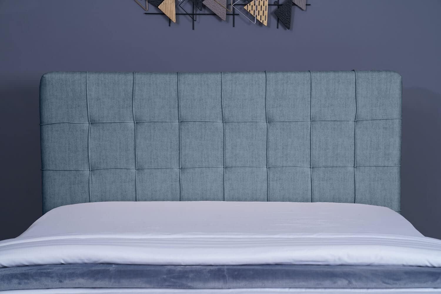 PAN Home Home Furnishings Hermonia Headboard Chanel Teal L-160: H-125cm Teal