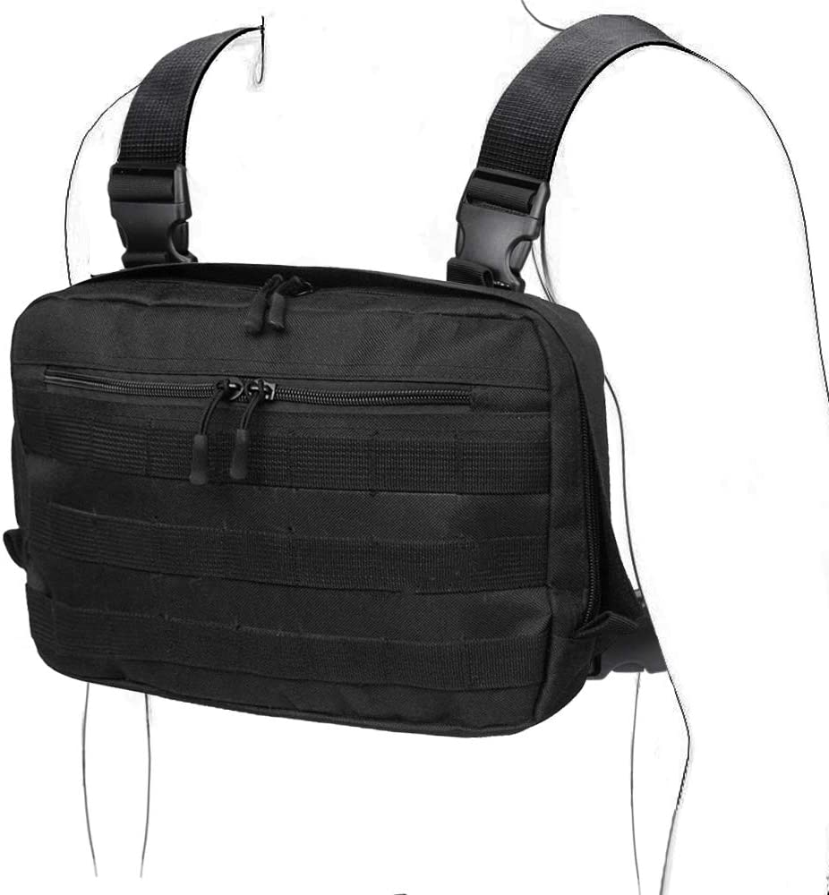 Buy Wynex Tactical Chest Rig Bag, Recon Kit Bags Combat Edc Front Pouch ...