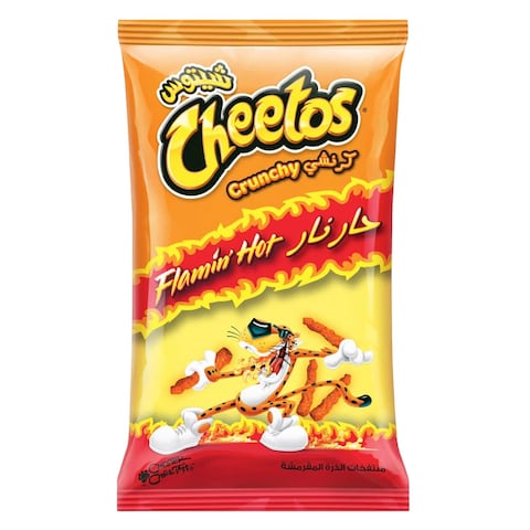 Cheetos Crunchy Flamming Hot Corn Snacks 190G