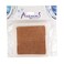 Anemoss Coaster,  Seagul Patterned Design, Limbra Natural Stone, 10x10 cm, Cork Bottom