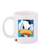 Donald Duck Printed Mug White/Blue/Yellow Standard Size
